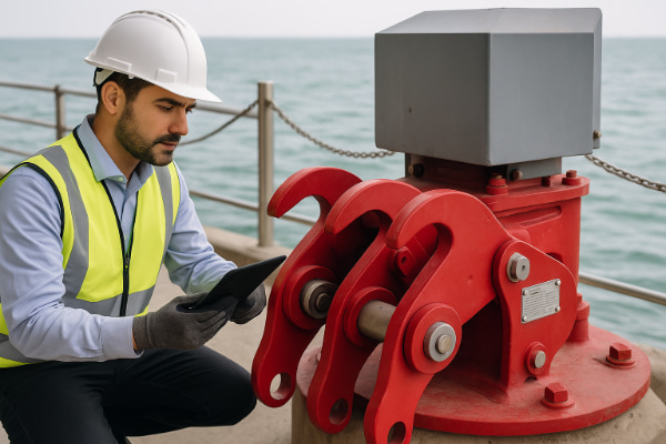 inspección-gancho-de-liberación-rápida