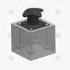 Tricorn bollard