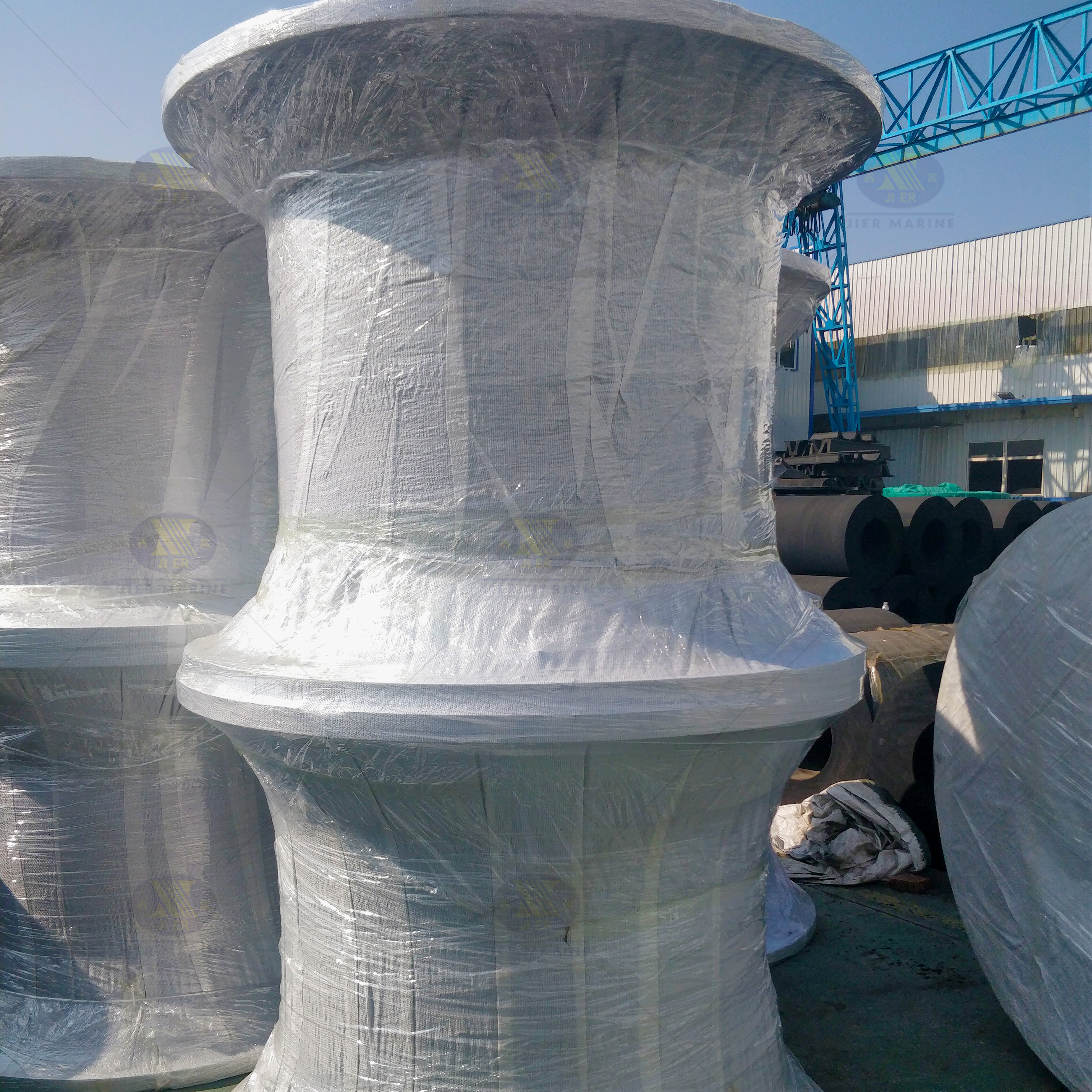 JUier Super Cell Fenders seleccionados por Port of Charleston, EE. UU. (9)