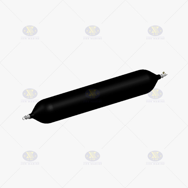Barco que tira de la bolsa de aire