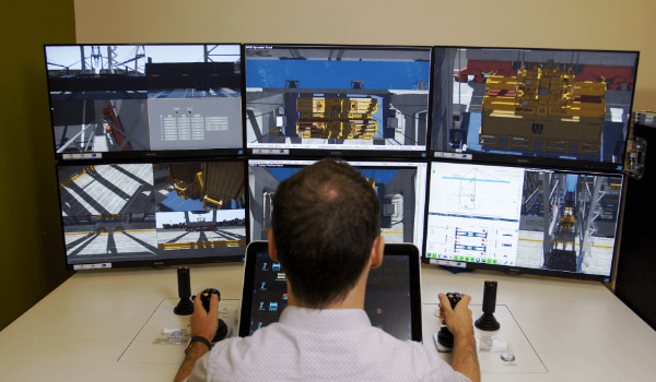 Estación de Operación Remota para Puerto